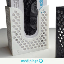 Load image into Gallery viewer, Mediniaga 3D Printed Glove Box Holder - Single-Hand Dispenser | Eco-Friendly Biodegradable PLA | Wall & Table Mount Dispenser - mediniaga