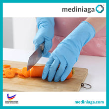 Load image into Gallery viewer, Mediniaga Non-Medical Disposable Latex Gloves (Lightly Powdered) - mediniaga