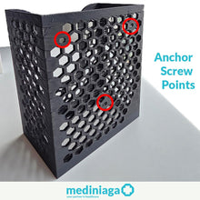 Load image into Gallery viewer, Mediniaga 3D Printed Glove Box Holder - Single-Hand Dispenser | Eco-Friendly Biodegradable PLA | Wall &amp; Table Mount Dispenser - mediniaga
