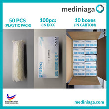 Load image into Gallery viewer, mediniaga Disposable Latex Gloves (Powdered/Powder Free, Non Medical)
