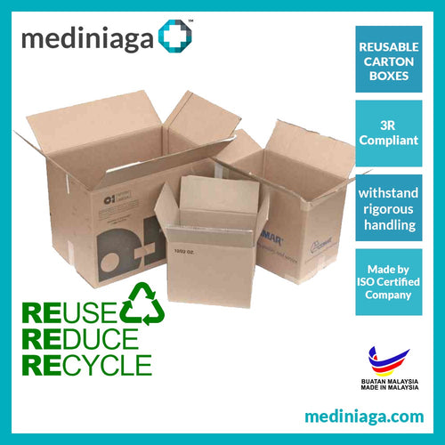 READY STOCK 10 PCS USED CARTON BOX - mediniaga